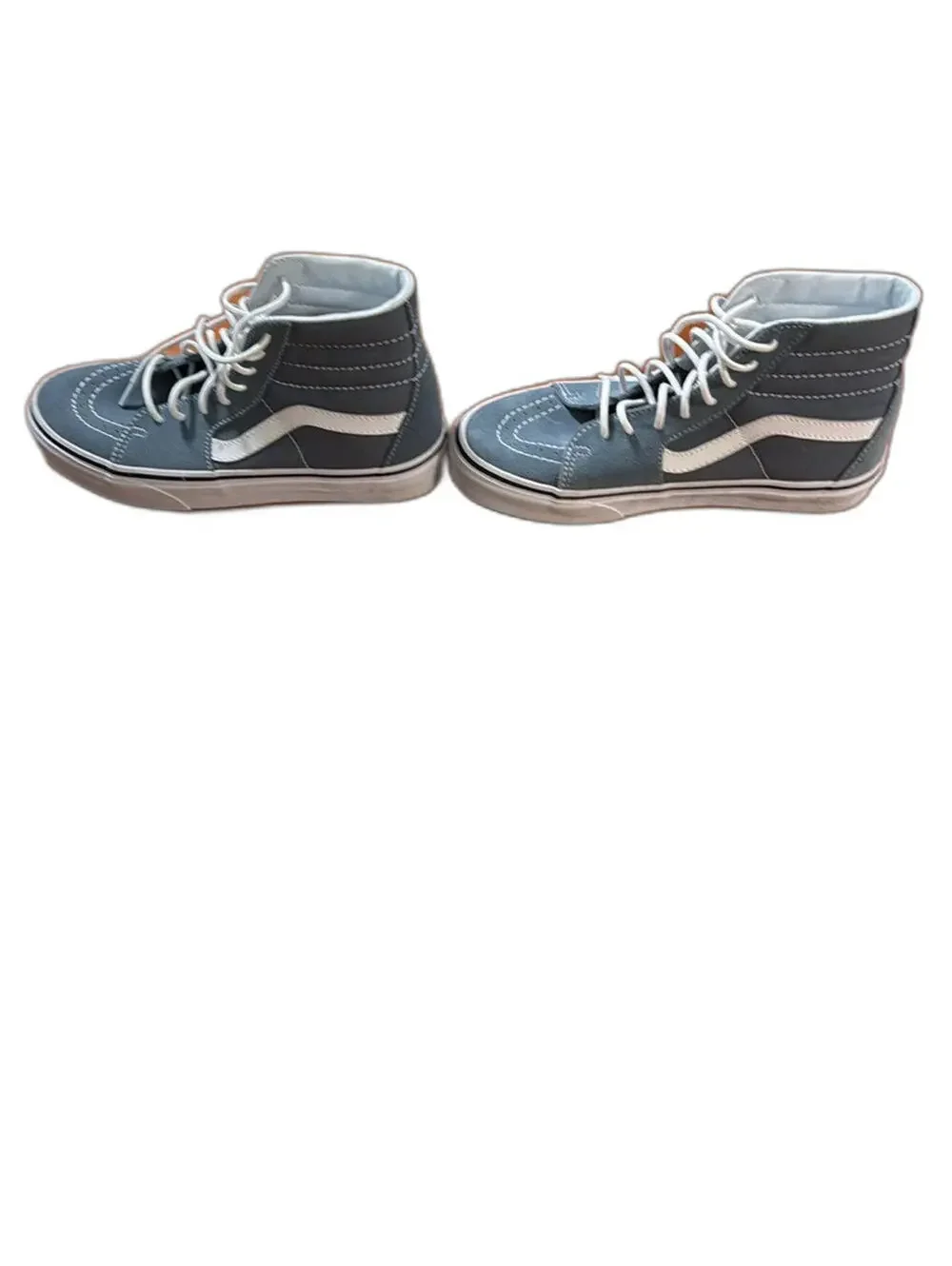 Vans Sk8-Hi Dusty Blue Suede High Top Sneakers Women's 6.5 NWOB - Picture 2 of 8